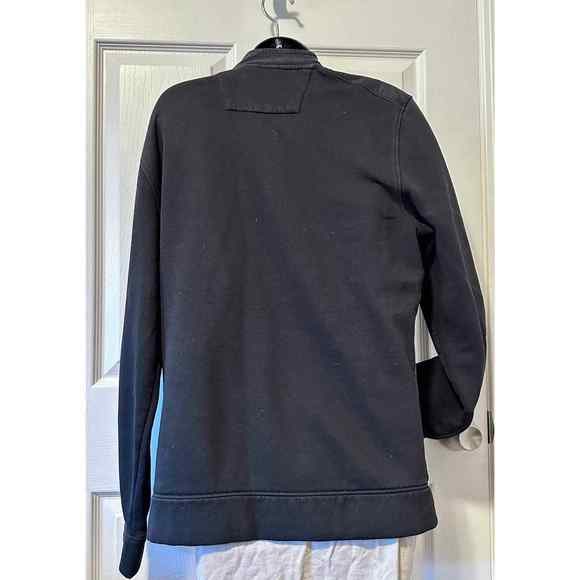 Men's Calvin Klein sip up  light fleece cotton medium jacket no hood - Picture 4 of 8